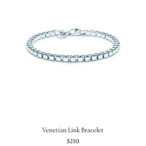 Tiffany Venetian Link bracelet